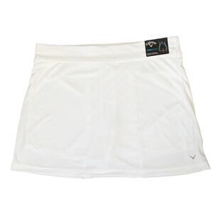 Callaway Womens White Golf Skort TrueSculpt XL NEW